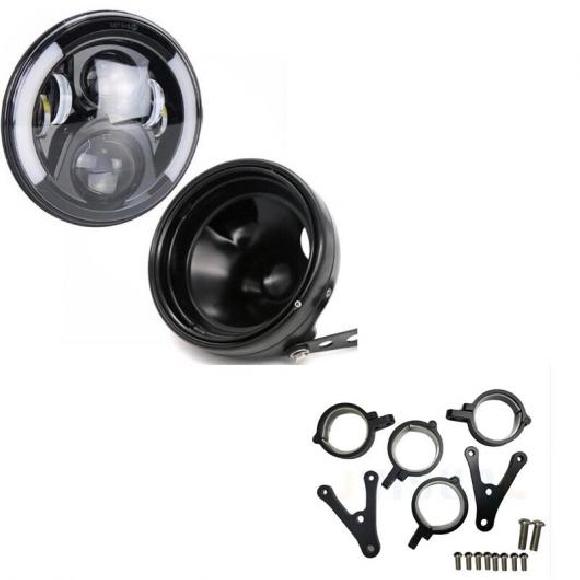 Х 7 LED إåɥ饤 DRL 塼˥ ʥ  7 ޥ Х  Ŭ: ȥХ ⡼Х 1å AL-KK-2777 AL