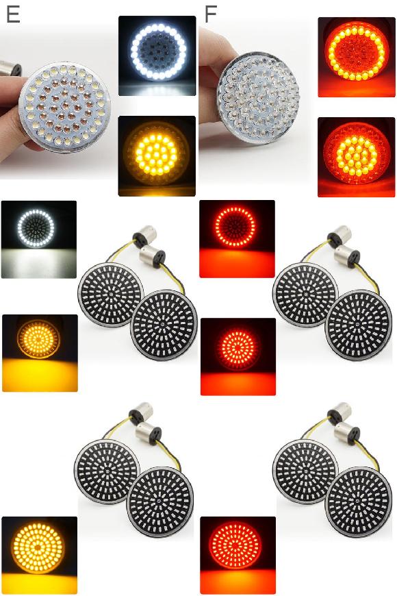 Х 2ԡ LED Хå 󥫡 󥸥 饤  1156 1157 LED 饤 ⡼  Ŭ:  饤 FLSTF 2ԡ ۥ磻 2ԡ å AL-KK-2824 AL