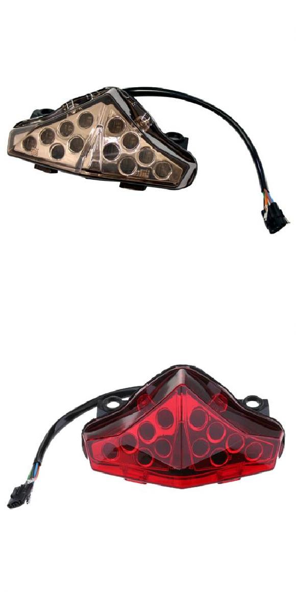 Х ȥХ ꥢ ơ饤 ֥졼 󥫡  LED 饤 Ŭ: 掠 ER6N ˥󥸥 650R 2012-2014 ֥åå AL-KK-5233 AL