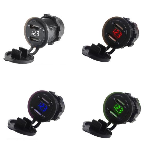 ѡ 12V-24V ȥХ USB 㡼㡼 å 5V 3.1A ǥ奢 USB ץ ѥ ץ饰 ǥ ǥץ쥤 Ű ۥ磻ȡ꡼ AL-KK-6546 AL
