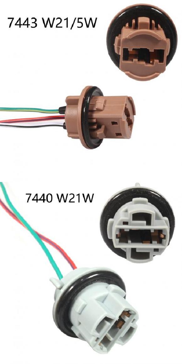  2ԡ T20 7443 å ץ W21/5W 7440 W21W LED ͥ  ۥ ֥졼 饤 С  ١ T20 7443T20 7440 AL-KK-6894 AL