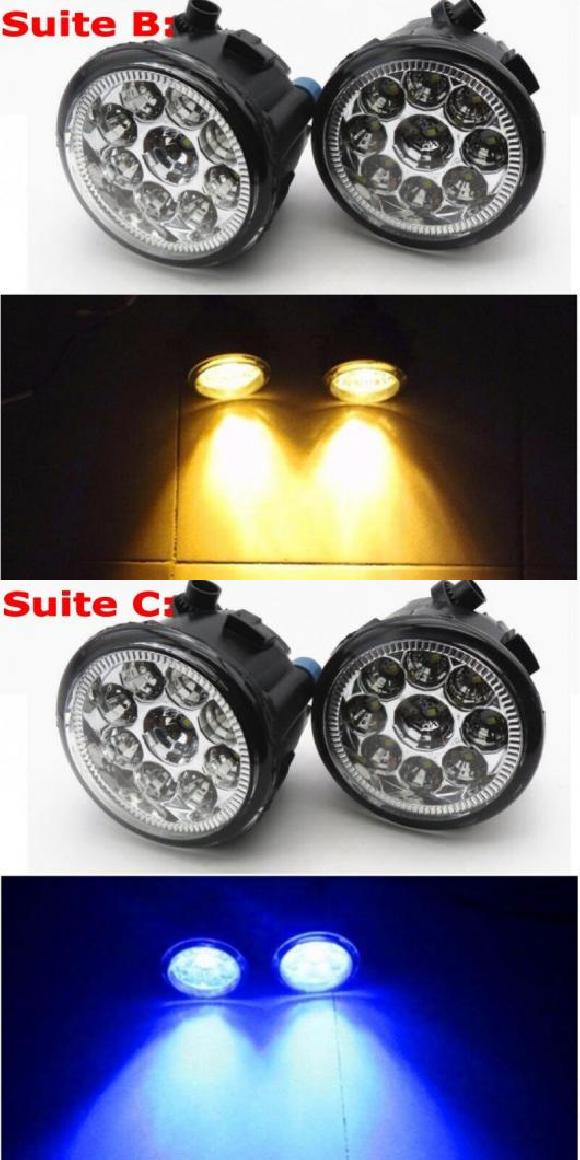 ѥ饤ȡ Ŭ: ե˥ƥ/INFINITI EX35 2008-2012 EX37 13 QX50 2014 2015 9LED ե饤 H11 H8 12V 55W ϥ LED ե إå  BC AL-KK-7432 AL