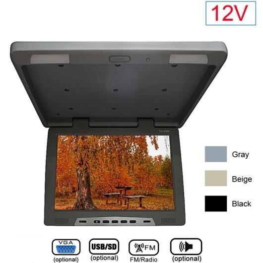  19 롼 ޥ LCD Х ˥ Х եå  TFT LCD ˥ IR ȥ󥹥ߥå/VGA/MP5/FM/ԡ ֥å١ AL-LL-7486 AL