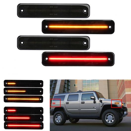 ѥ饤 4ԡ С å 󥫡 ʥߥå ե LED  ޡ 饤 å Ŭ: ϥޡ/HUMMER H2 2003-2009 AL-MM-2120 AL