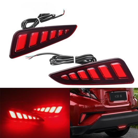 ѥ饤 2ԡ LED ꥢ Хѡ ե쥯 饤 å ɥ饤ӥ ֥졼 ե ȥ ⡼ǥ ơ  Ŭ: ȥ西 C-HR 2016 2017 2018 AL-MM-2188 AL