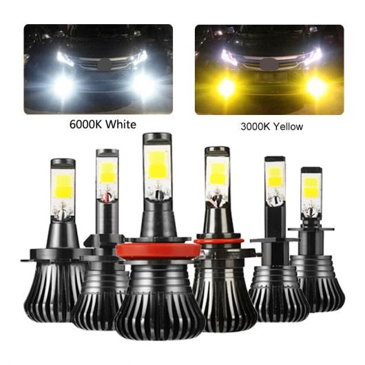 ѥ饤 2ԡ COB H1 H4 H7 H8 H11 9005 ɥ饤ӥ 6000K ۥ磻 3000K С  ե饤 Х ǥ奢륫顼  LED  ۥ磻- 880HB4(9006) AL-MM-2211 AL