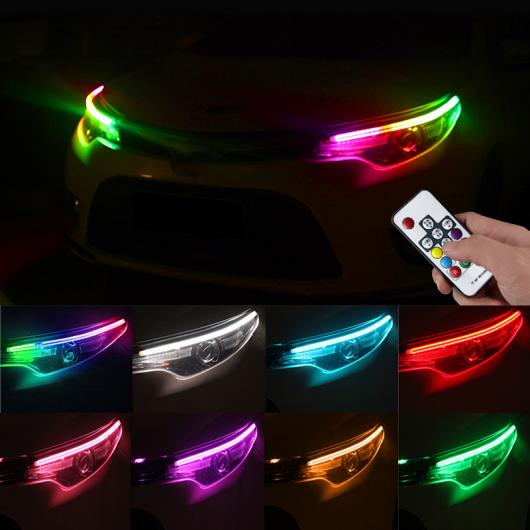 ѥ饤 2ԡ 45 60 cm ˥С ɿ ե쥭֥ RGB ǥ˥󥰥饤 DRL ޥ顼 LED ȥå 󥫡 饤 RGB 60cm AL-MM-2291 AL