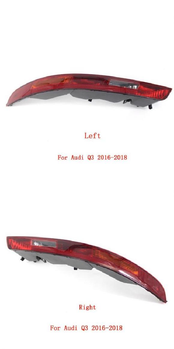 車用ライト リア サイド ロワー バンパー フォグ ランプ 適用: アウディ/AUDI Q3 2012-2015 2016-2018 テールライト レッド リバース ブレーキ ハロゲン オート ロワー セット 4・セット 5 AL-MM-4258 AL