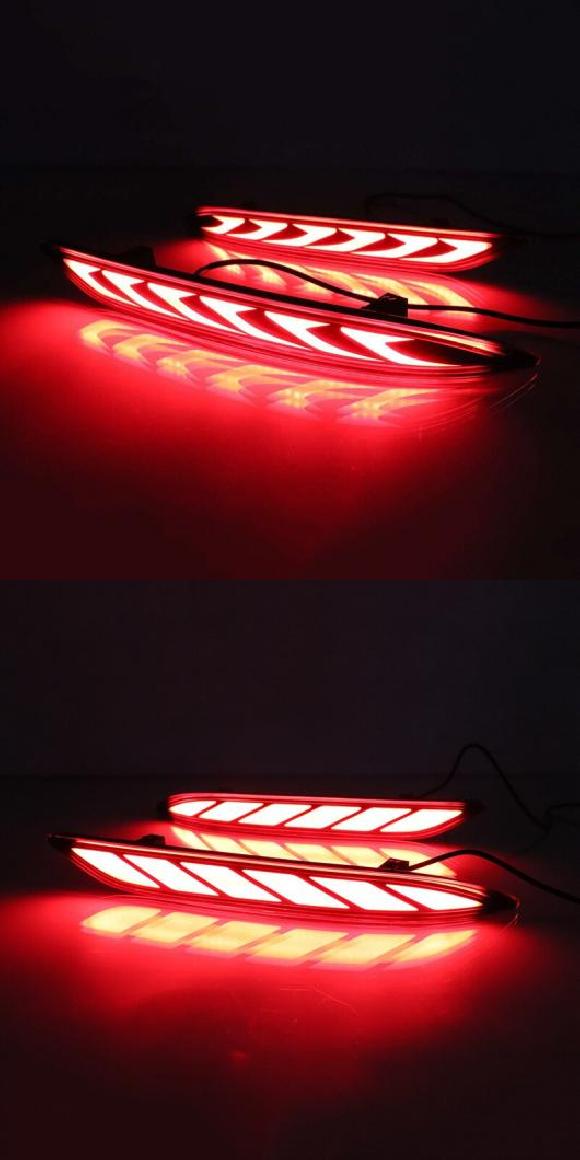 ѥ饤 LED ȿ ꥢ Хѡ ե쥯 饤  ֥졼 ȥå 饤 Ŭ: ۥ 饤 2018 2019  A B AL-MM-4857 AL