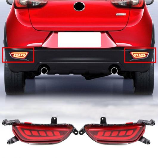 ѥ饤 2ԡ LED ꥢ ե Хѡ 饤 ֥졼 饤  ʥ  ե쥯 Ŭ: ޥĥ CX-3 CX3 2015 2016 2017 2018 2019 AL-MM-4866 AL