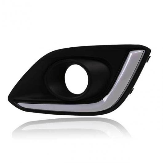 ѥ饤 2ԡ LED DRL ɥ饤ӥ ǥ ˥ 饤 Ŭ:  ե 2014 2015 2016 ե ۡ С 12V LED DRL ۥ磻 LED AL-MM-5557 AL