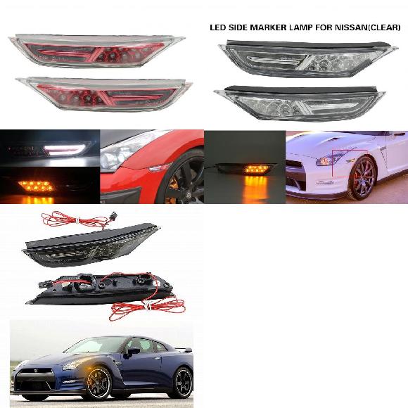 ѥ饤 2ԡ 顼 2in1 ե LED  ޡ 饤 С 󥫡 饤 ۥ磻 DRL ˥  Ŭ:  GTR R35 2007-2018 ꥢ åɥ󥺡⡼ AL-MM-5572 AL