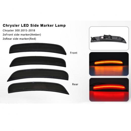 ѥ饤 LED ե ꥢ LED  ޡ  Ŭ: 饤顼/CHRYSLER 300 2015-2018 AL-MM-5645 AL