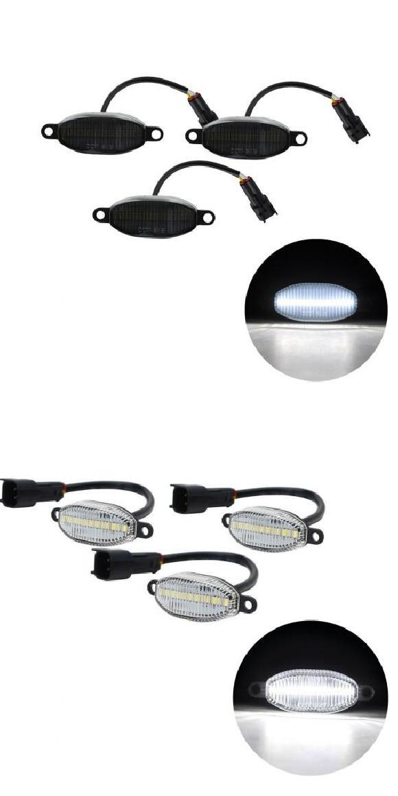ѥ饤 3ԡ 顼 ꥢ/⡼  LED ե  ˥ 饤 ޡ ۥ磻 DRL 饤 Ŭ: ե/FORD F150 ѥХ ץ 2010-2014 ⡼ꥢ AL-MM-5649 AL