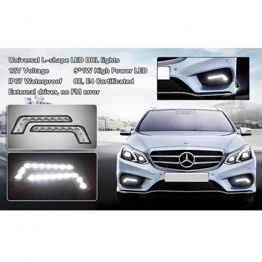ѥ饤 ˥С ǥ ˥ 饤 18 LED DRL ǥ饤 å ѡ ۥ磻 12V DC إå  饤 AL-MM-5664 AL