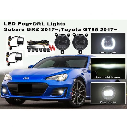 ѥ饤 LED DRL+ե饤 Ŭ: ȥ西 GT86 2017-å Х BRZ 2017-å AL-MM-5689 AL