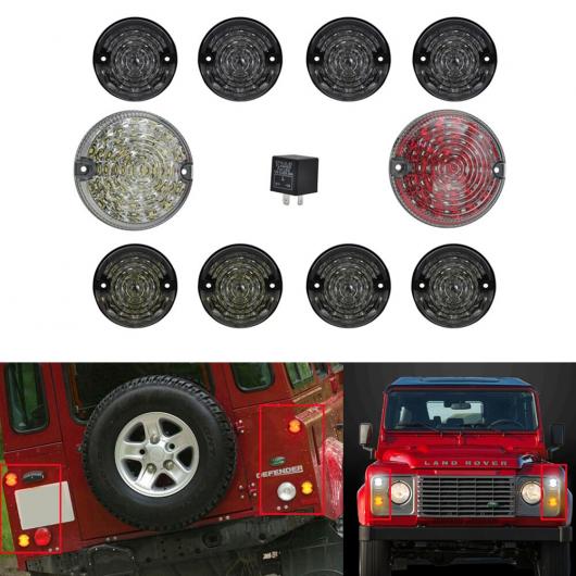 ѥ饤 10ԡ å ꥢ  ꥢ ե С 饤 ץ꡼ LED  åץ졼 å Ŭ:  С/ROVER ǥե 1990-2016 AL-MM-5800 AL
