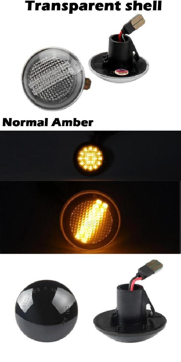 車用ライト 適用: ランド ローバー/ROVER レンジ ローバー/ROVER L322 2002-2012 ダイナミック アンバー LED ウインカー サイド マーカー ライト シーケンシャル ウインカー ライト クリアレンズ・スモークレンズ AL-MM-5865 AL