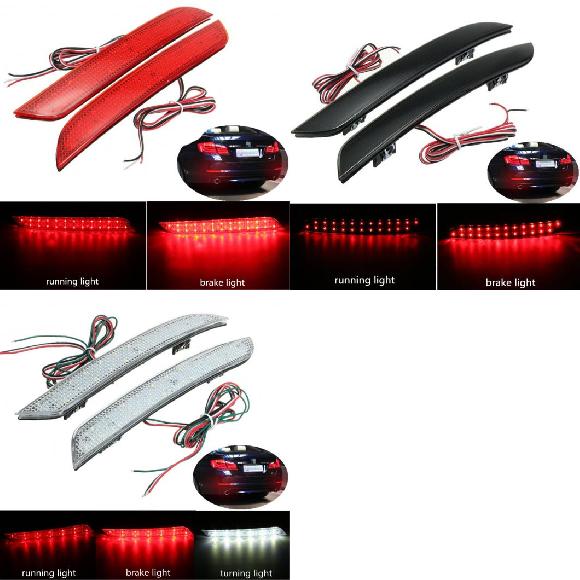 ѥ饤 ڥ ꥢ Хѡ LED ե饤 ե쥯 ơ饤 ֥졼 ȥå  Ŭ: BMW 5꡼ F10 F11 F18 520D 520I 523I 525D åɡꥢ AL-MM-8346 AL