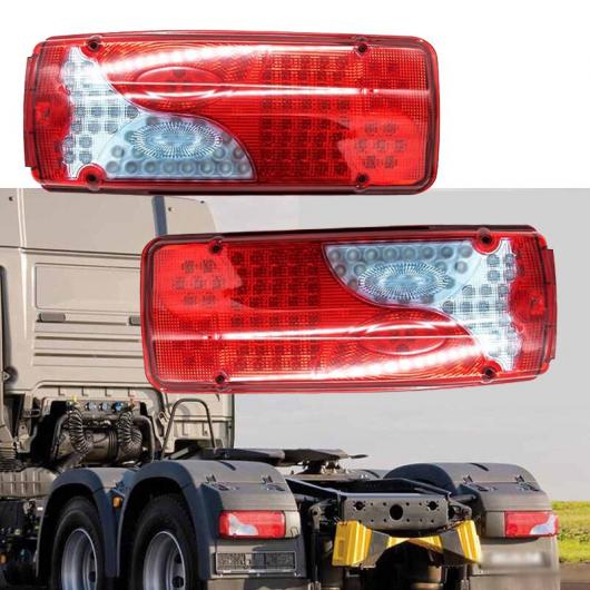 ѥ饤 2ԡ 24V LED ơ饤 ơ饤 ꥢ ֥졼 饤 ʥ  Ŭ: MAN DAF TGX ˥ 륻ǥ٥ ץ󥿡 ꡼ ȥ졼顼 ȥå 2ԡ AL-MM-8383 AL