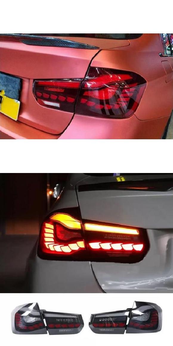 ѥ饤 LED ơ 饤 Ŭ: BMW 3꡼ F30 2013-2018 W/󥷥 󥸥 ꥢ  åɡ֥å AL-MM-8393 AL