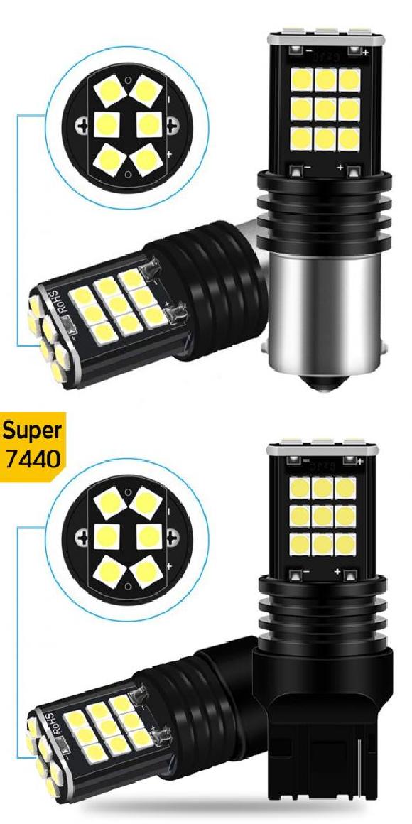 ѥ饤 2ԡ BA15S 1156 P21W LED Х Хå å С 饤 Ŭ: BMW 3 5꡼ E30 E36 E46 E34 X3 X5 E53 E70 Z3 Z4   LED DRL 1156 BA15S P21WT20 7440 W21W AL-MM-8407 AL