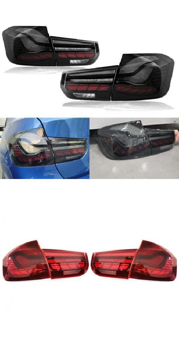 ѥ饤 ꥢ ơ饤 Ŭ: BMW 3꡼ F30 M3 F80 2012-2019 LED ơ  ֥ 4ɥ饴󥹥 ֥å4ɥ饴󥹥 å AL-MM-8425 AL