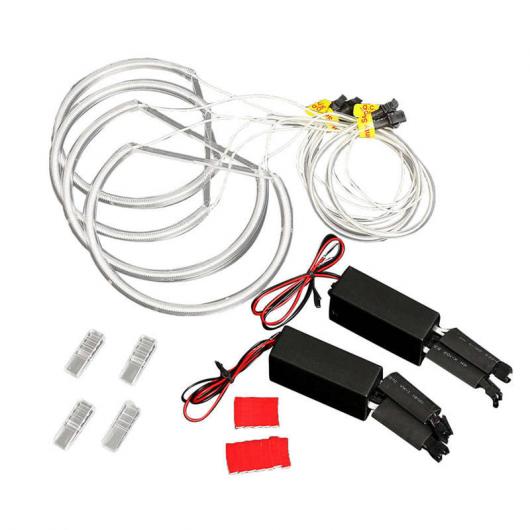 ѥ饤 4ԡ CCFL 󥸥  HALO LED  饤 ۥ磻 -ץ Ŭ: BMW E46 3꡼ AL-MM-8444 AL