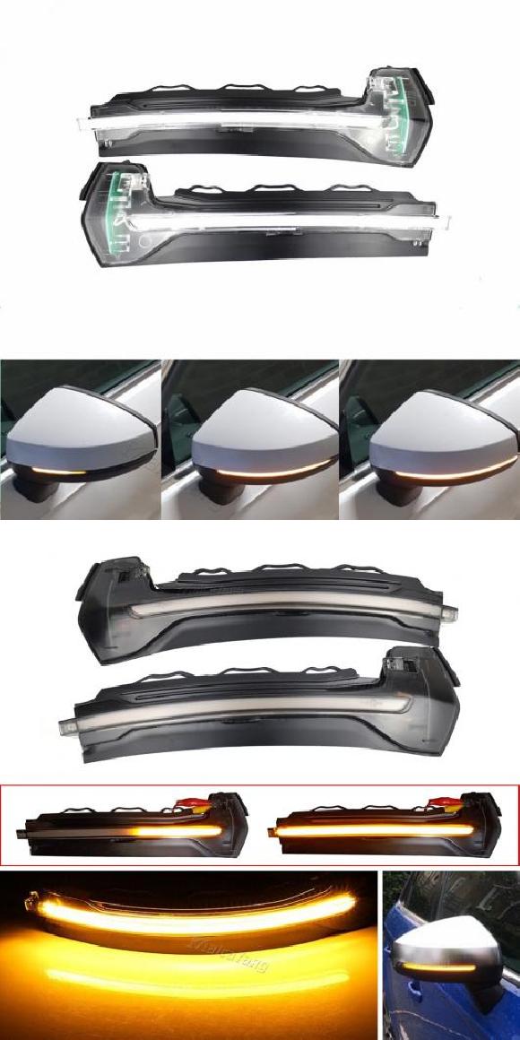 ѥ饤 LED ʥߥå 󥷥ʥ饤   ߥ顼  Ŭ: ǥ/AUDI A3 8V S3 RS3 S 2013 2014 2015 2016 2017 2018 2019 2020 ʥߥå ꥹ롦ʥߥå ⡼ AL-MM-8515 AL