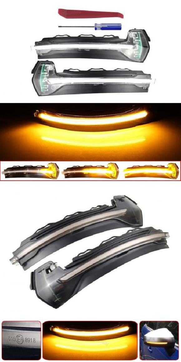 ѥ饤 ʥߥå ή LED 󥫡 󥷥  ꥢ ӥ塼 ߥ顼 󥸥 饤 Ŭ: ǥ/AUDI A3 8V S3 RS3 2013-2020 ʥߥå  AL-MM-8540 AL