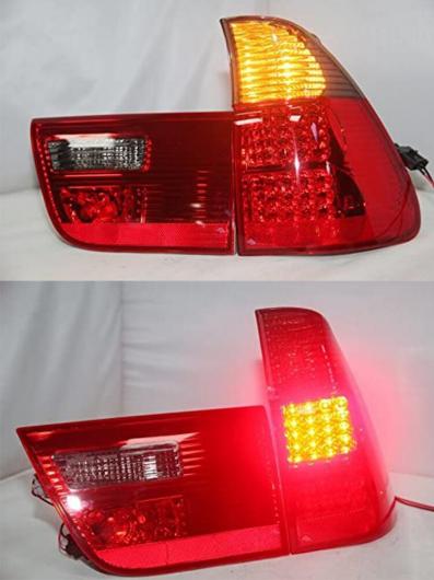 ѥ饤 Ŭ: BMW X5 E53 LED ơ饤 Хå  1998-2006 å ֥å 4ԡ AL-MM-8604 AL