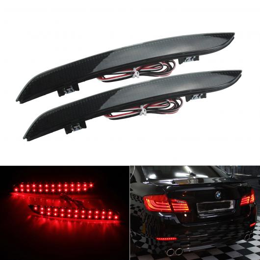 ѥ饤 2ԡ ꥢ Хѡ ե쥯 LED ֥졼 ȥå 饤 ֥å  Ŭ: BMW 5꡼ F10 F11 F18 å AL-MM-8687 AL