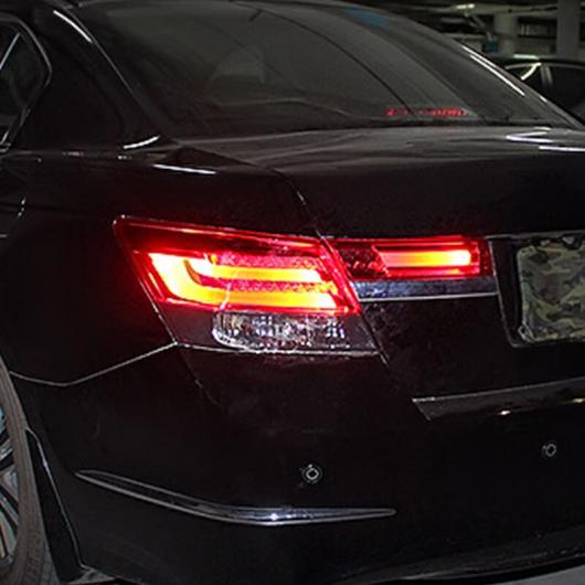 車用ライト LED リア ランプ 適用: ホンダ アコード 8TH テールライト 2008-2012 レッド スモーク DRL + ブレーキ + リバース + シグナル レッド・スモーク AL-MM-8705 AL