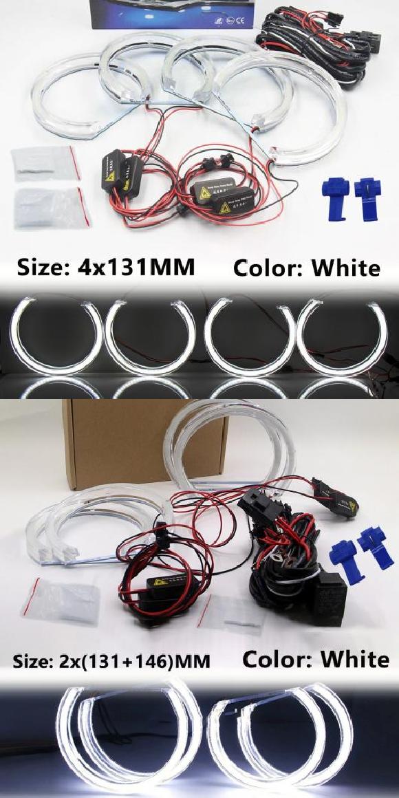 ѥ饤 ꥹ LED 󥸥륢 å HALO  饤 Ŭ: BMW E36 E38 E39 E46 M3 E90 E91 ϥ Υ إåɥ饤 ꡼ 4131 ۥ磻ȡ1312 1462 ۥ磻 AL-MM-8730 AL