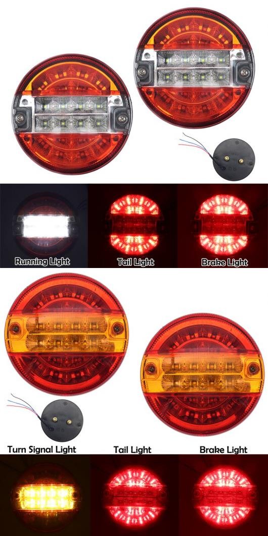 ѥ饤 12V-24V 20LED ơ饤 ꥢ ֥졼 ȥå 饤 󥷥ʥ 饦 ϥС Х Ŭ: ȥå ꡼ Х ȥ졼顼 3 ե󥯥 2ԡ å ۥ磻 22ԡ å  2 12V-24V AL-MM-8745 AL