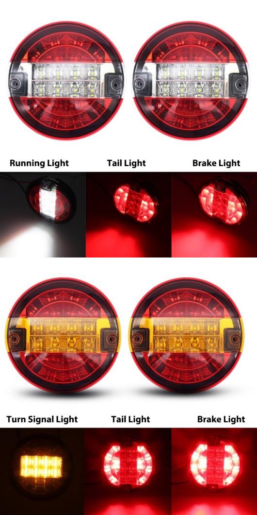 ѥ饤 12V-24V 20LED ơ饤 ꥢ ֥졼 ȥå 饤 󥷥ʥ 饦 ϥС Х Ŭ: ȥå ꡼ Х ȥ졼顼 3 ե󥯥 2ԡ å ۥ磻 12ԡ å  1 12V24V AL-MM-8745 AL