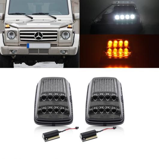 ѥ饤 ⡼ ե  С/ۥ磻 LED  ޡ 饤 ˥ ݥ  Ŭ: 륻ǥ٥ W463 G500 G550 G55 AMG 1990-2018 AL-NN-5308 AL