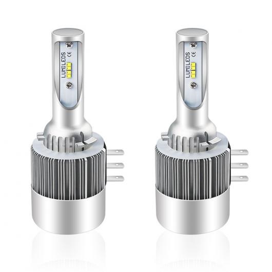 車用ライト 2ピース H15 CAN-BUS ノーエラー LED デイ ランニング ライト ヘッドライト 12000LM DRLS ホワイト H15 AL-NN-5930 AL