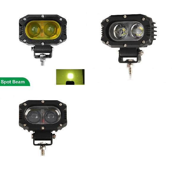 車用ライト 1ピース LED ヘッドライト 適用: オートバイ トラック トラクター トレーラー SUV ATV オフ-ロード LED ワーク ライト 12V 24V フォグランプ 12D イエロー S～12D ホワイト S AL-NN-6177 AL