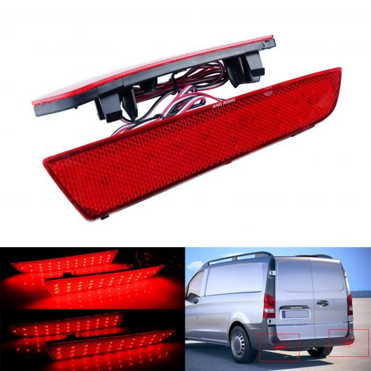 ѥ饤 LED ꥢ Хѡ ե쥯 饤 Ŭ: 륻ǥ W447 VITO ĥ顼 V饹 2014-2019 å AL-NN-6196 AL