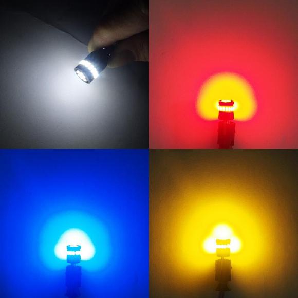 車用ライト 2ピース W5W T10 LED バルブ パーキング ライト 適用: メルセデス・ベンツ W204 W203 W205 W211 W212 W210 W124 194 168 インテリア ライト ホワイト～イエロー AL-NN-8560 AL
