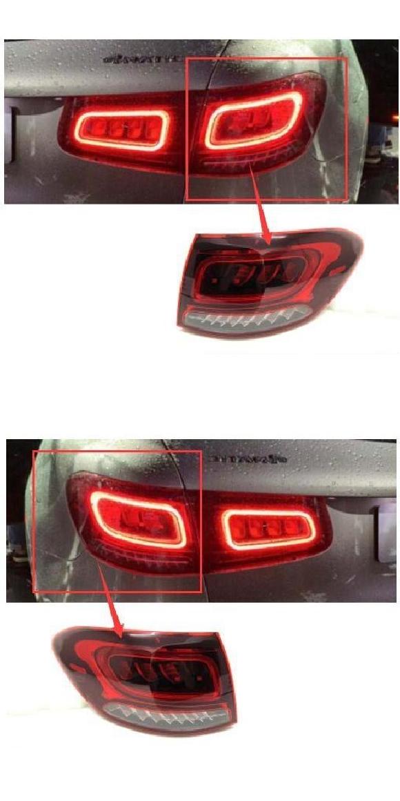 車用ライト 1ピース メルセデスベンツ/MERCEDES BENZ テール ライト W253 テールライト GLC200 GLC260 GLC300 2020-2021 LED ランプ リア 1ピース 右 アウトサイド・1ピース 左 アウトサイド メルセデス ベンツ W253 1ピース 2020-2021 AL-OO-0087 AL