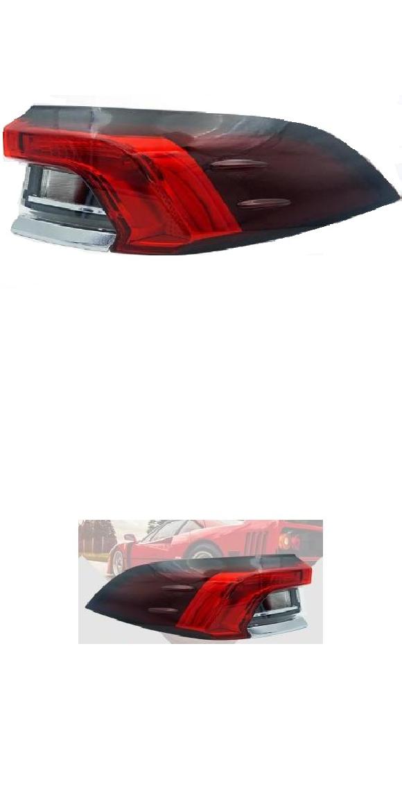 車用ライト 1ピース カローラ テールライト バルブなし 2019-2021 カバー アルティス リア ライト テール ランプ トランク 1ピース 右 アウトサイド・1ピース 左 アウトサイド トヨタ カローラ 2017-2019 オイル EV バージョン AL-OO-0116 AL