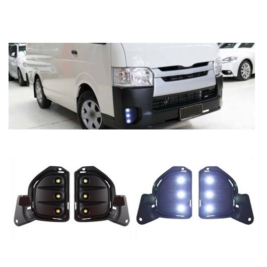 ѥ饤 2ԡ LED 12V ABS ե DRL ǥ˥󥰥饤 Ŭ: ȥ西 ϥ 2014 2015 2016 2017 2018 󥫡 AL-OO-0873 AL