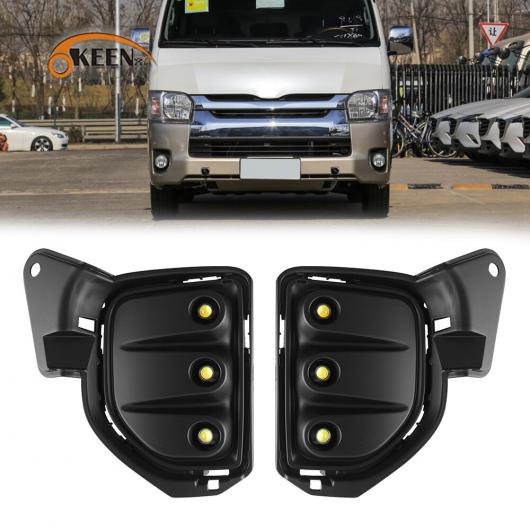ѥ饤 2ԡ LED  ǥ ˥ 饤 Ŭ: ȥ西 ϥ 2014 2015 2016 إåɥ饤 ե Хѡ С  DRL ۥ磻 12V AL-OO-0879 AL
