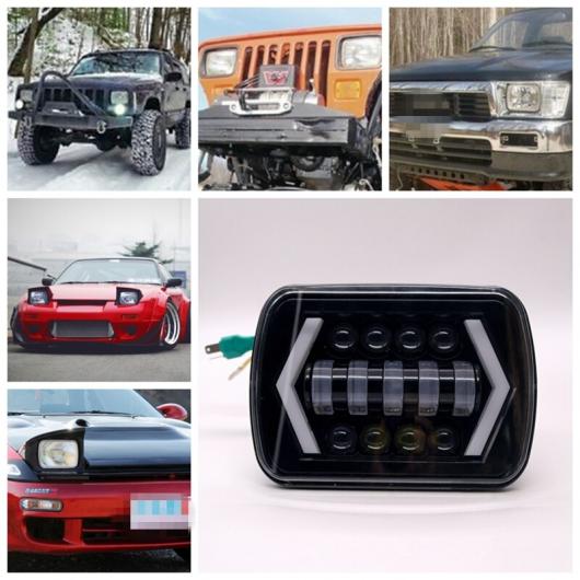 ѥ饤 A ڥ  5X7 7X6  90W LED إåɥ饤 Ŭ: å/DODGE Х /JEEP YJ XJ ȥ西 ԥåå  240SX S13 AL-OO-0913 AL