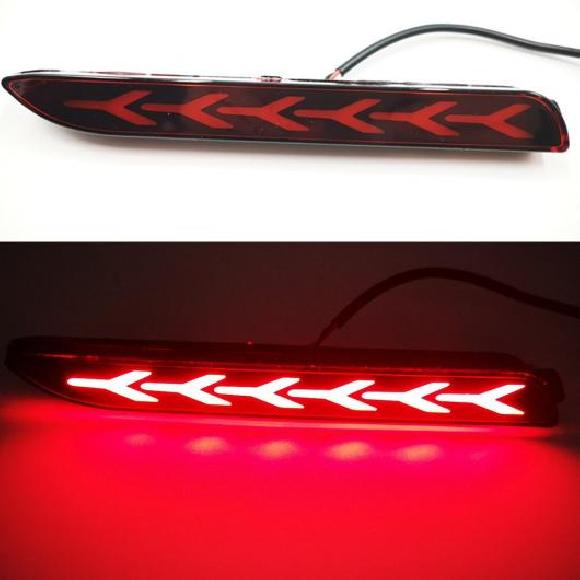 ѥ饤 LED ꥢ Хѡ ե쥯 ơ ֥졼 饤 Ŭ: ȥ西 RAV4  쥤/ޡX å  Ρ 쥯 ISF GX470 RX300 ǥ D 2ե󥯥3ե󥯥 AL-OO-0922 AL