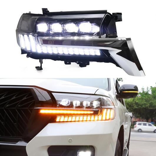 ѥ饤 إå  Ŭ: ȥ西 ɥ롼 2016-2020 LC200 إåɥ饤 ե饤 ǥ ˥ 饤 DRL Х ꡼  LED AL-OO-1017 AL