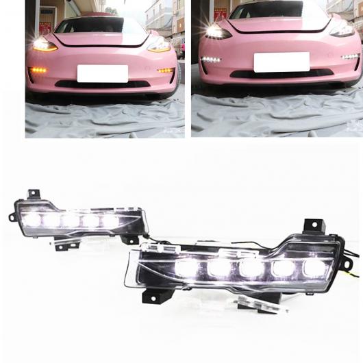 ѥ饤 Ŭ: ƥ/TESLA ǥ 3 ǥ Y 2017-2021 LED ե Хѡ ե饤 ǥ ǥ ˥  󥫡 ɥ饤 󥸥 Х å AL-OO-1065 AL
