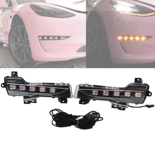ѥ饤 2 ԡ DRL ǥ ˥ 饤 LED ǥ饤 ե 󥫡 ǥ 饤 Ŭ: ƥ/TESLA ǥ 3 2017 2018 2019 2020 2021 AL-OO-1106 AL